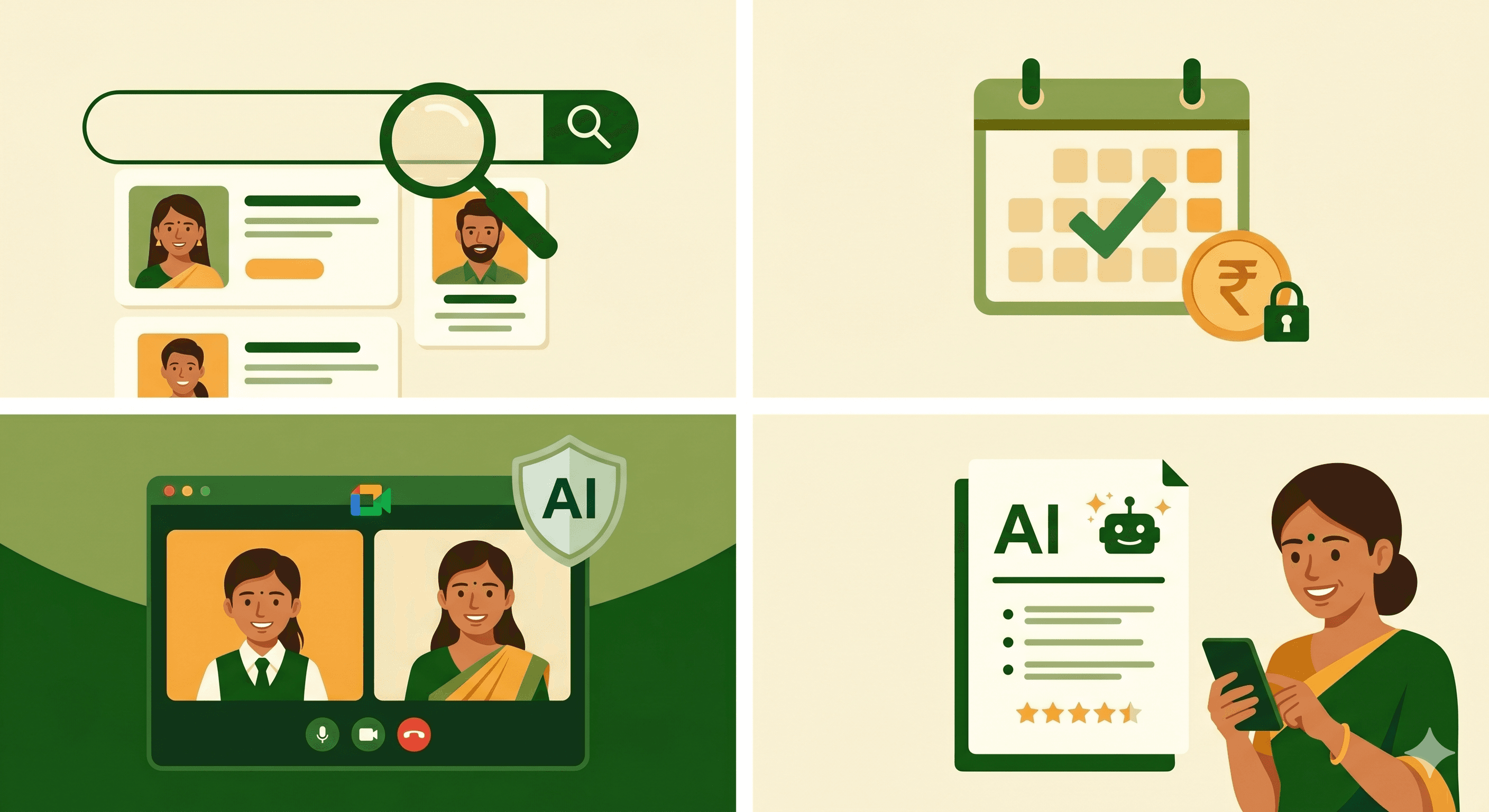 How Adhian Gurus works illustration